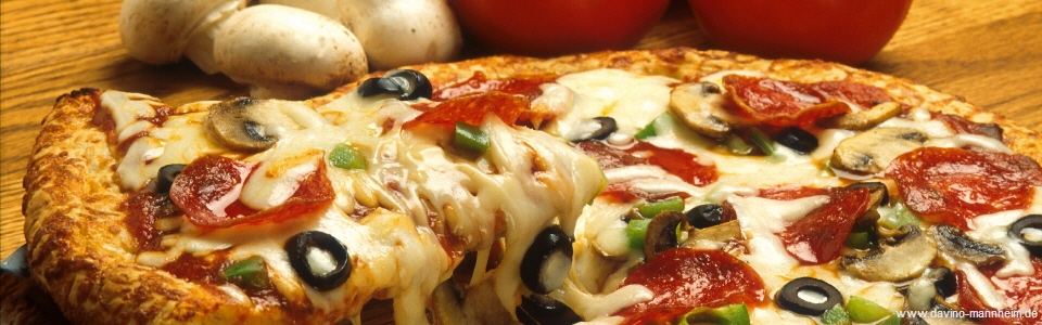 Pizza im DAVINO